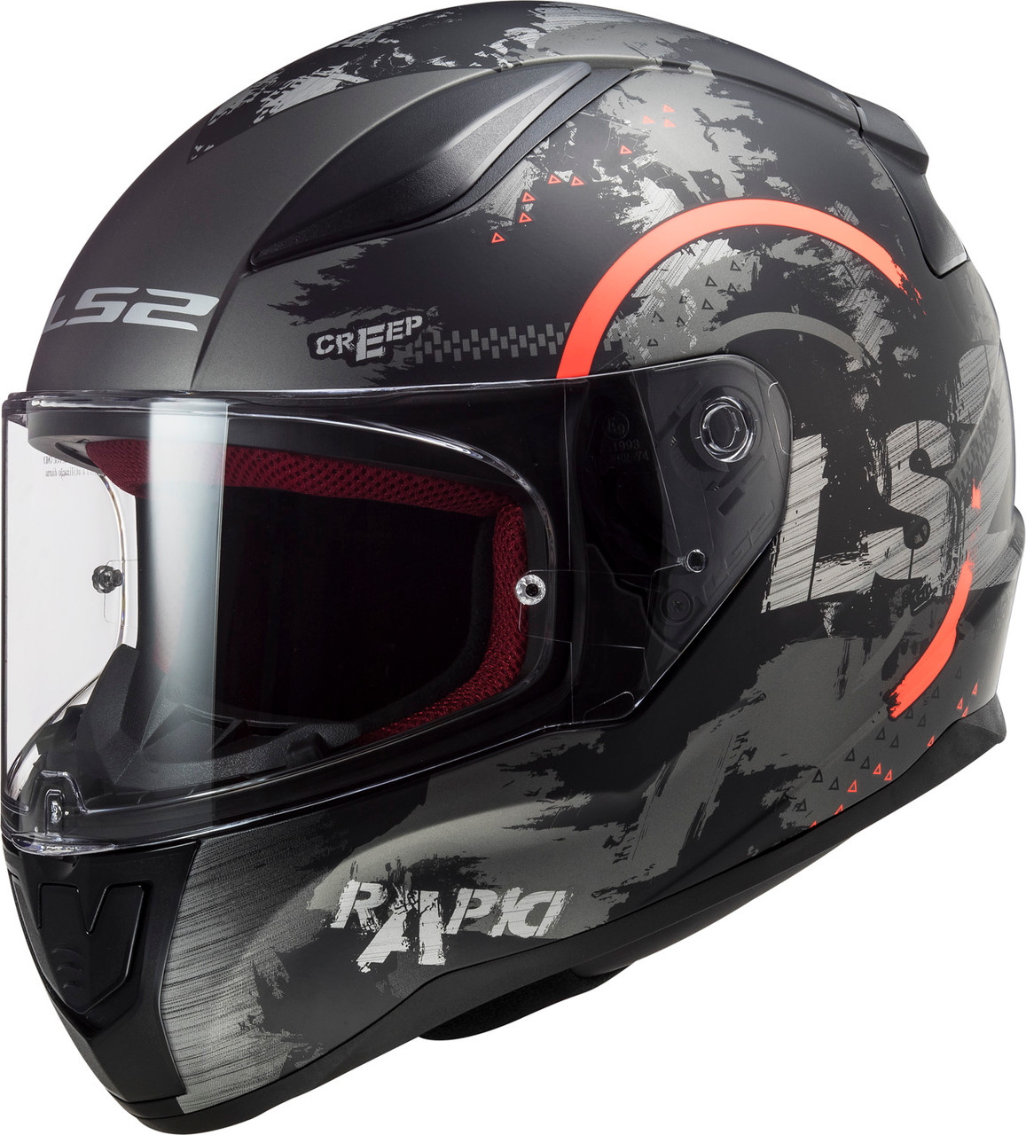 ls2 crypt helmets Available in black and various sizes LS2 Rapid II Crypt Helmet