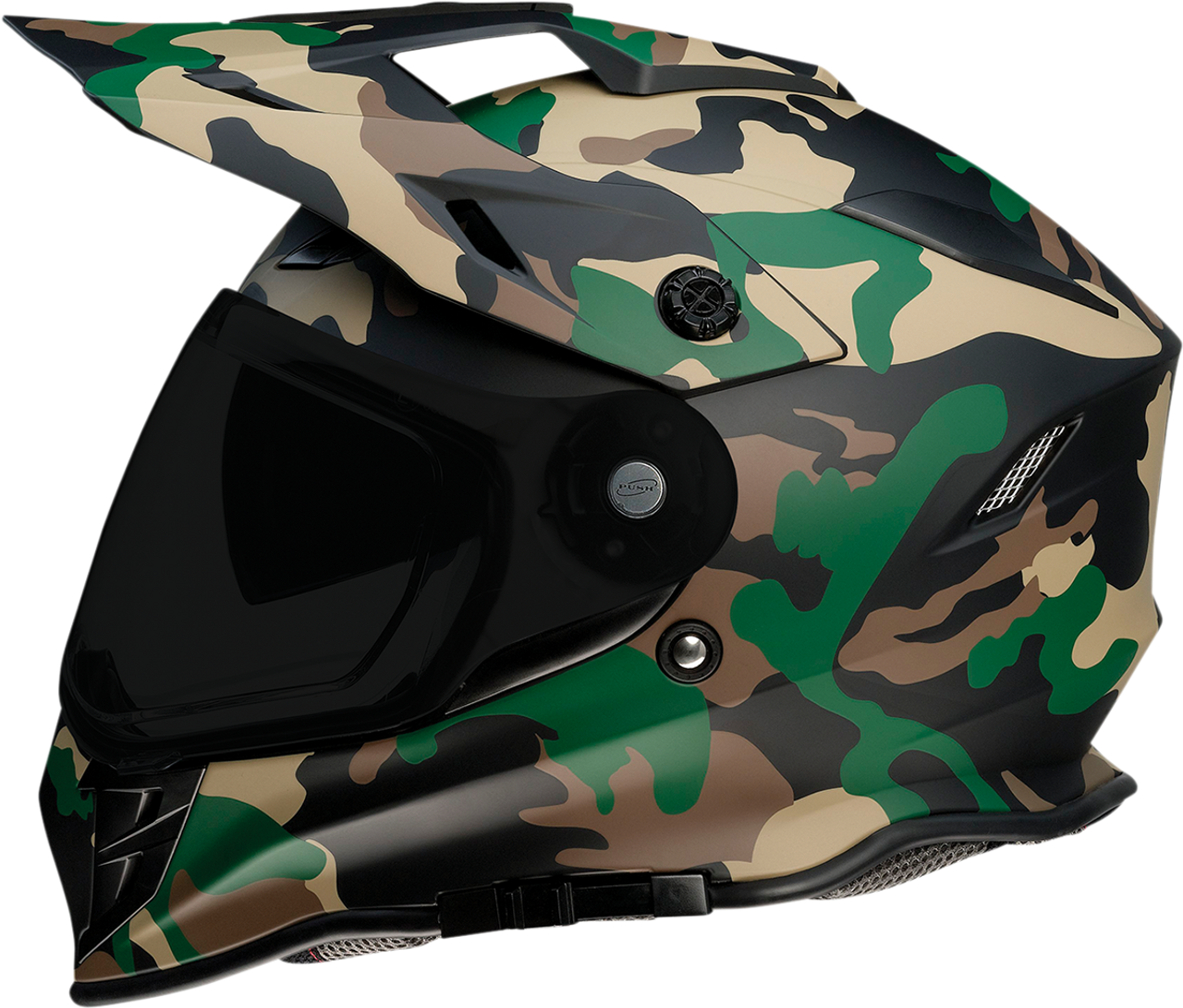 digital camo motorcycle helmet