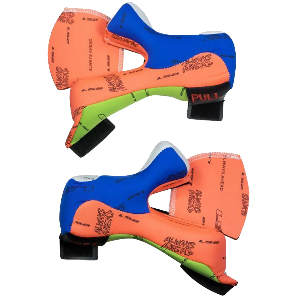 cheek pads for ls2 strobe helmet FF325 Liner / Pad Set The LS2 Stream II Helmet Cheek Pads 3XL is an OEM replacement cheek pad set for LS2 Stream II Helmets Strobe Standard Cheek Pad Black