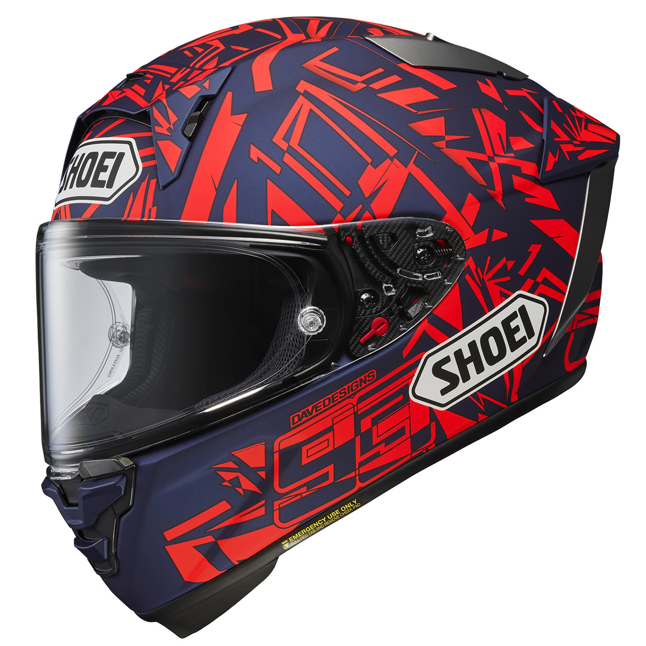 Shoei X-Fifteen (X-15) Marquez Dazzle Helmet - MC Powersports