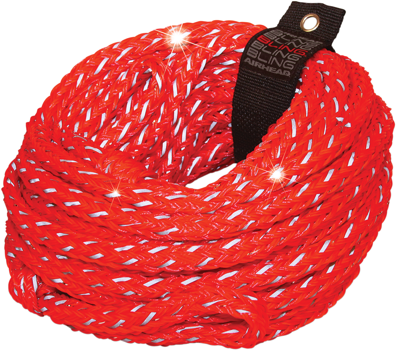 Airhead Sports Group Bling Reflective 4-Rider Tube Tow Rope - MC Powersports