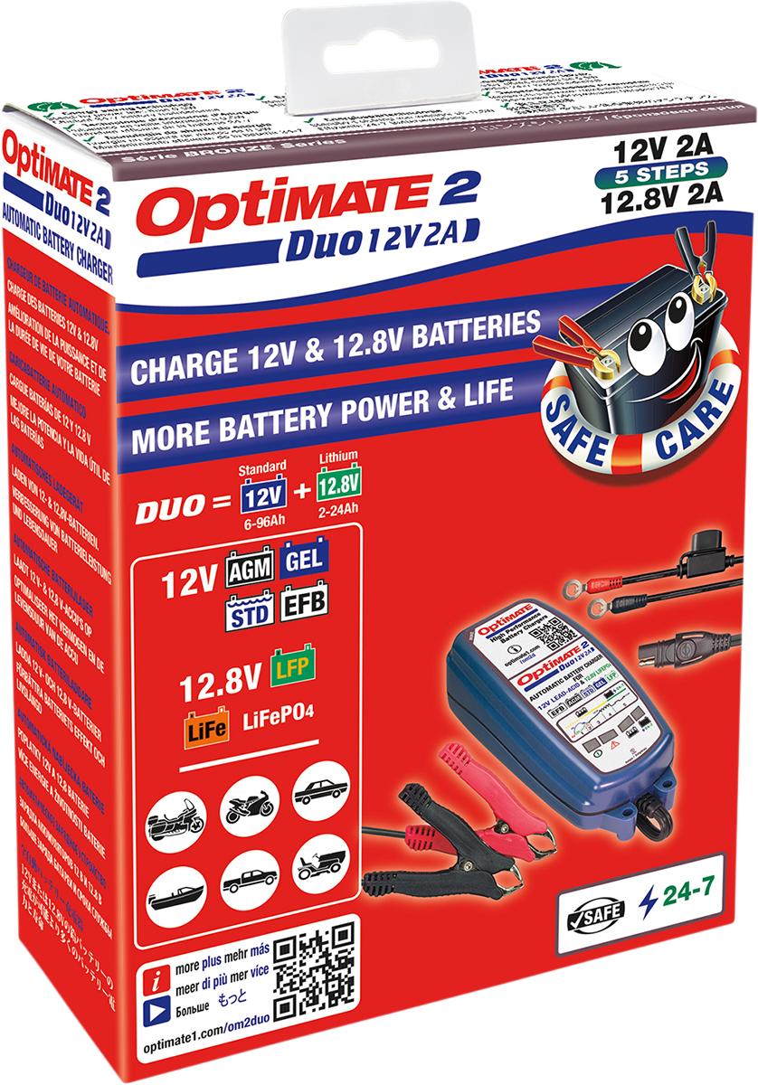 OptiMate 2 DUO 2-bank | Tecmate | TM570 - Dani Kürzi's garage