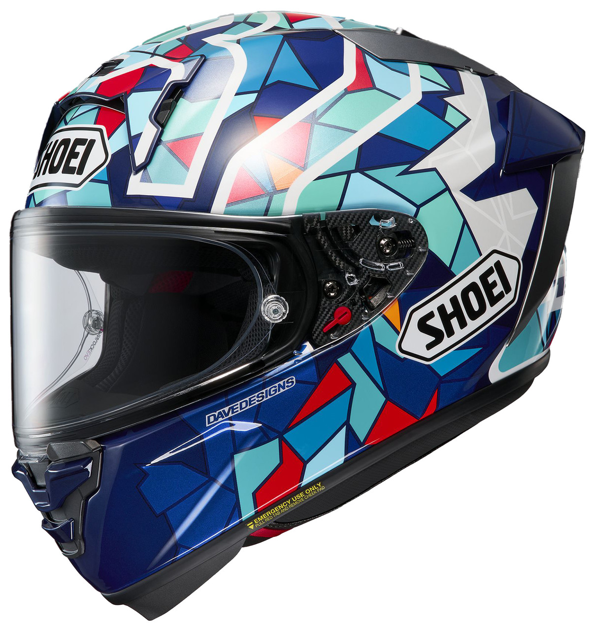 Shoei X-Fifteen Marquez Barcelona TC-10 Helmet - MC Powersports