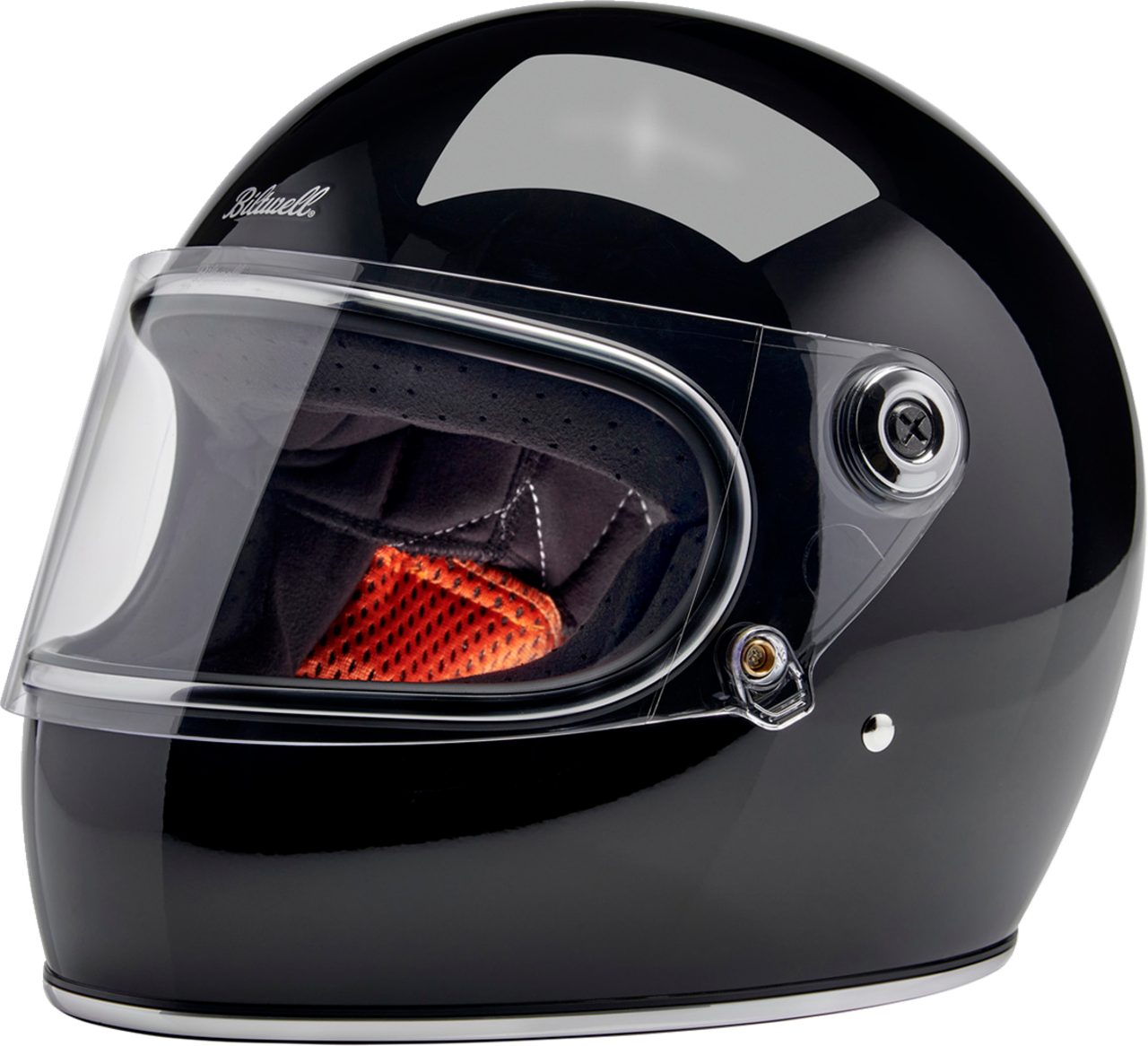 full face biltwell motorcycle helmets Gringo Helmet - Flat Black Evolutionary Gringo S shell styling features front Biltwell Gringo S Full Face