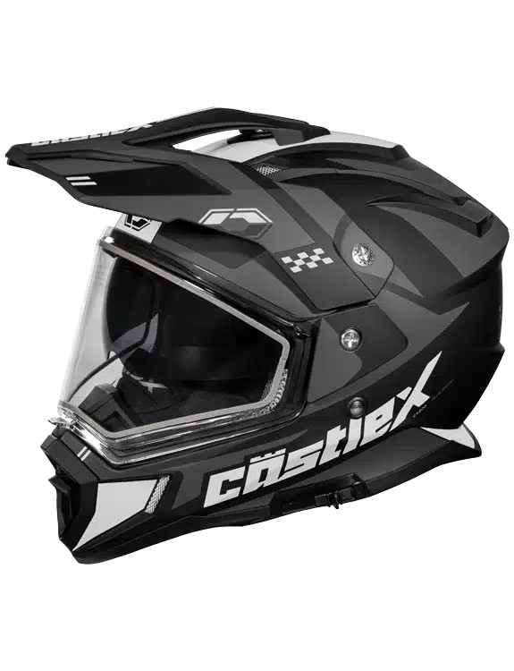 dual lens motorcycle helmet GMAX GM11S Sport w/Dual Shield Its next Castle X CX950 V2 Jag