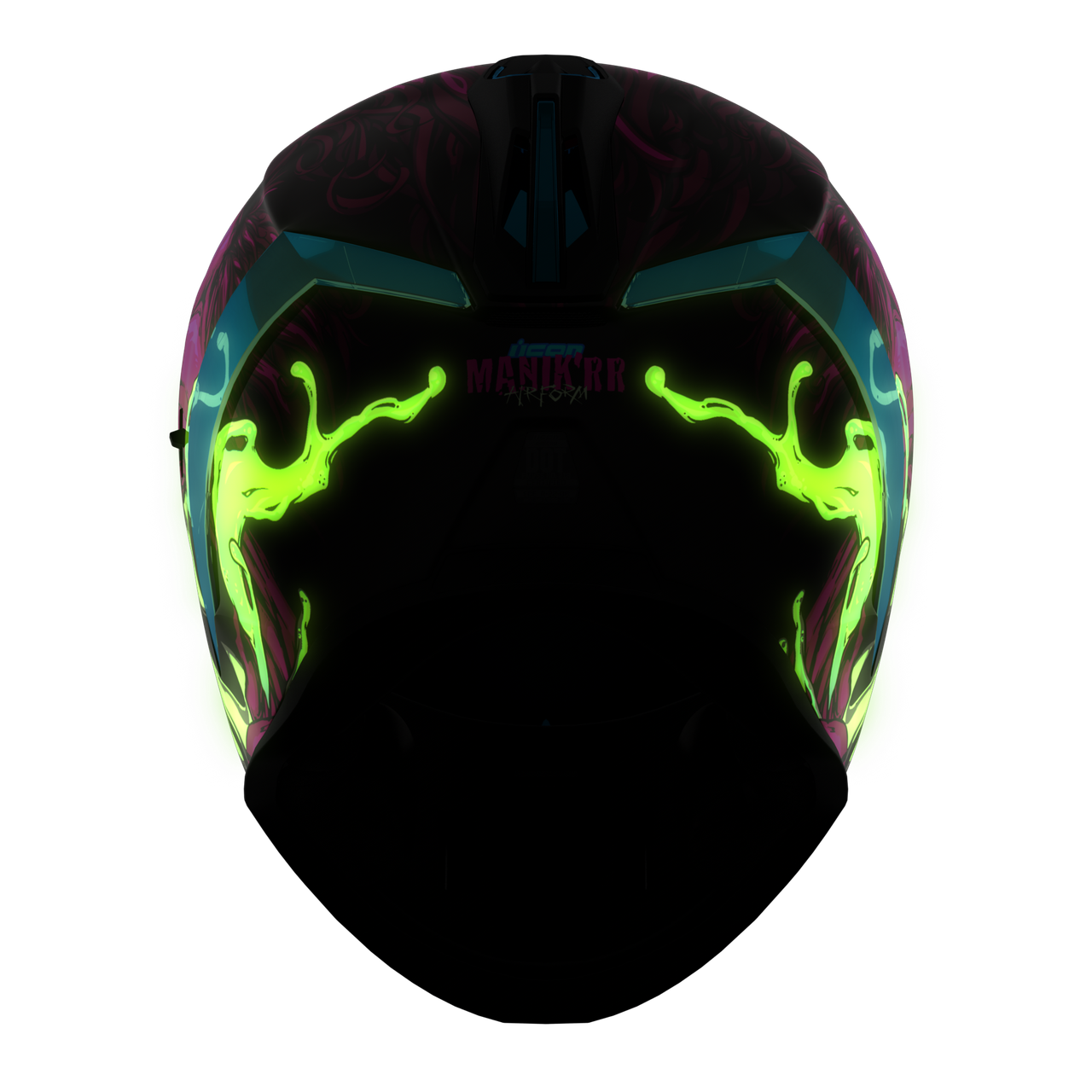 Icon Manik R Icon Airform MIPS Manik'rr Dark Full-Face Helmet - MC Powersports