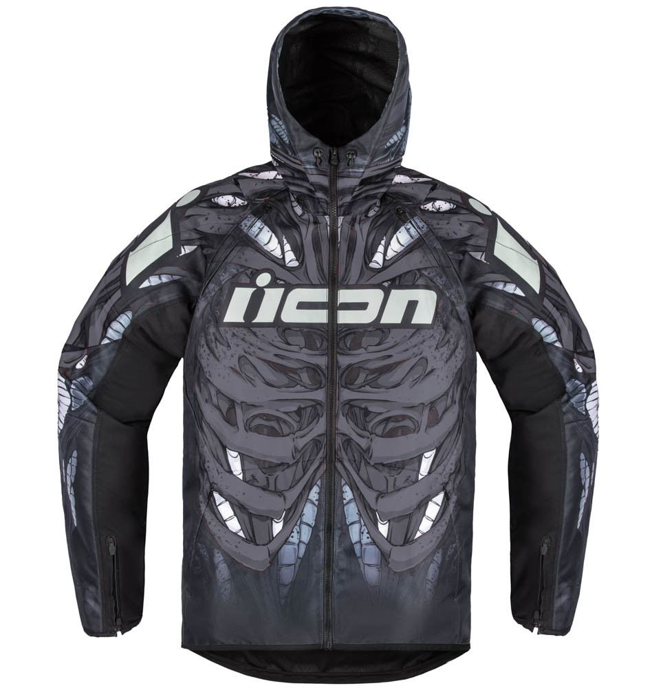 Icon Airform Manik'r Zip-Up Hooded Jackets - MC Powersports