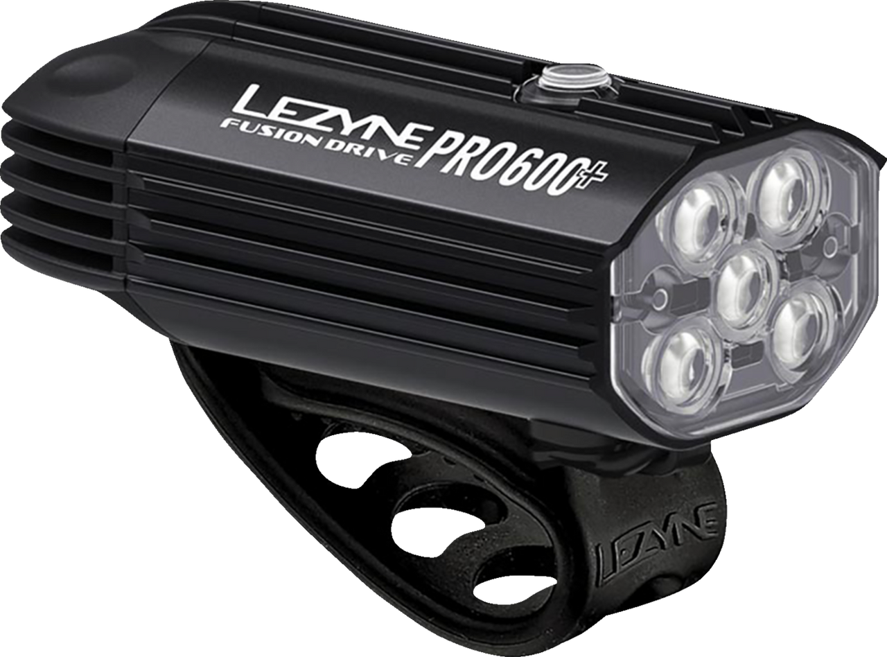 Faro Bici 600 Lumen Lezyne Set Luci Bici Lezyne Fusion Drive Pro 600 E Strip Drive 300 - 600/300 Lumen Fanale Anteriore Posteriore Sicurezza