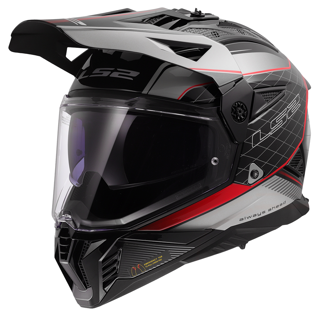 LS2 Blaze II 100th Meridian Adventure Helmet - MC Powersports LS2 Blaze II 100th Meridian Adventure Helmet - MC Powersports