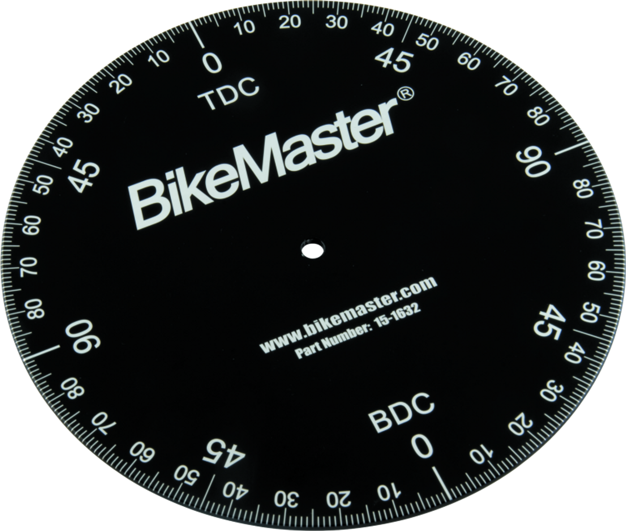 BikeMaster Timing Degree Wheel Aluminum - MC Powersports