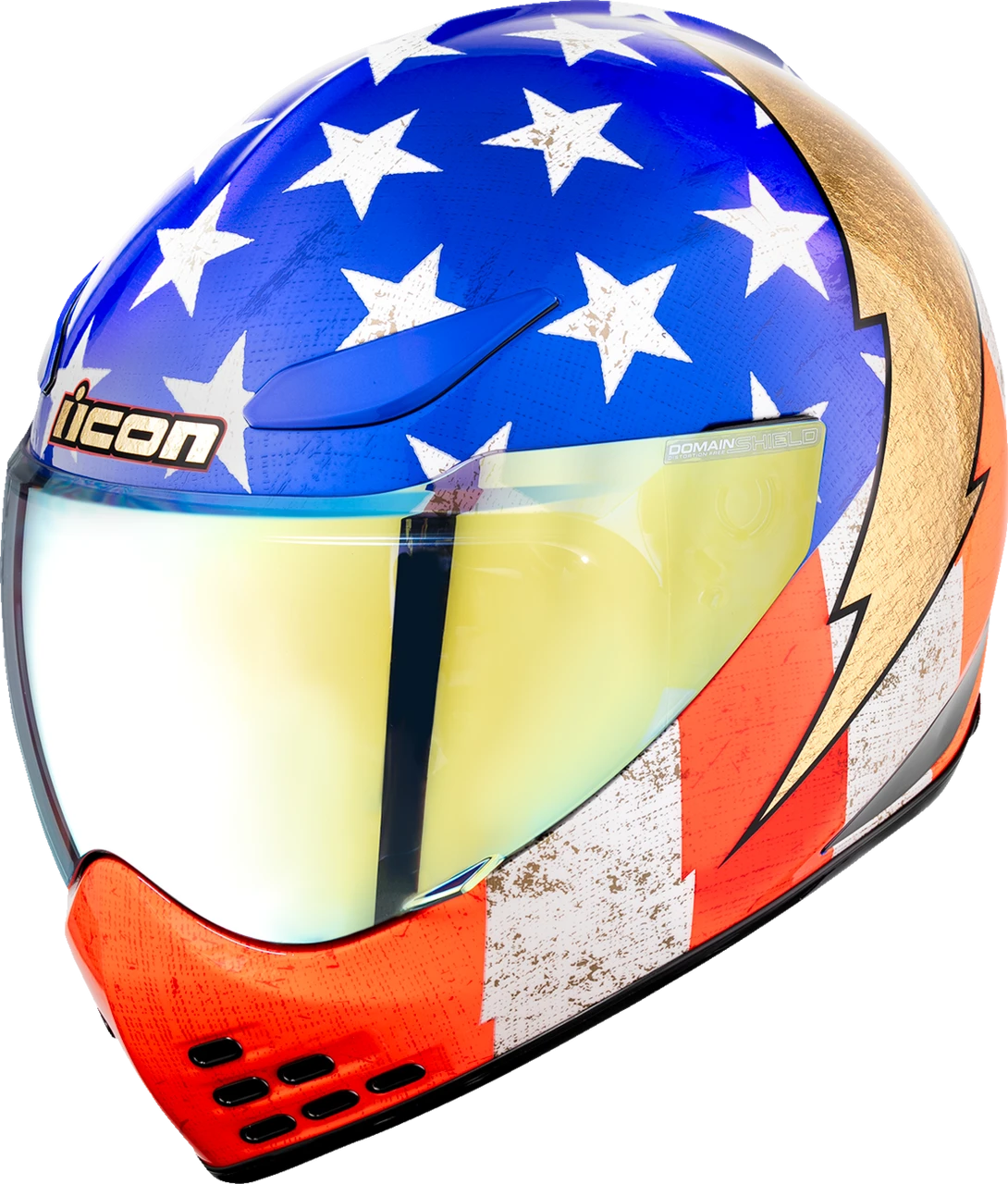 Icon Domain Limited Edition Amerikarma Helmet - MC Powersports