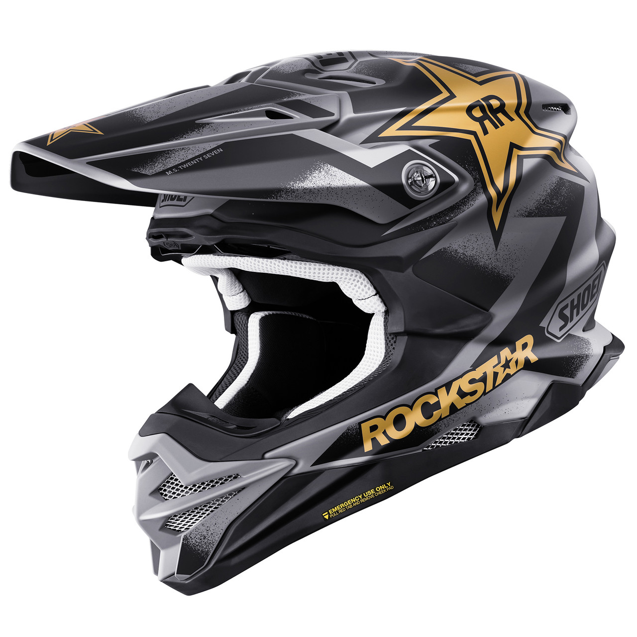 off-road shoei helmets Shoei VFX-EVO Malcolm Stewart MS27 Off-Road Helmet