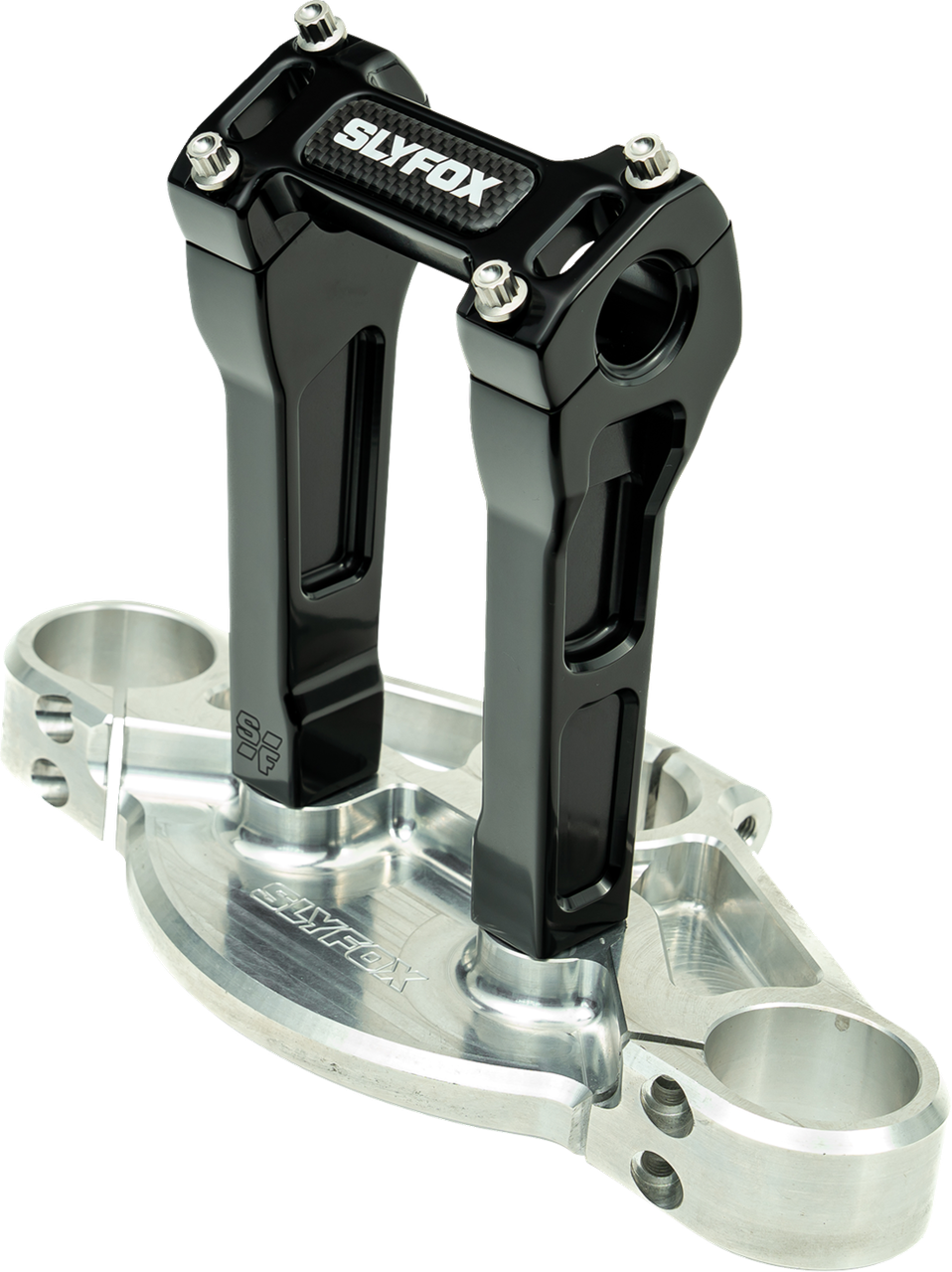 Slyfox Handlebar Riser Kit - Straight - 1in. Clamping / 8in. Rise ...