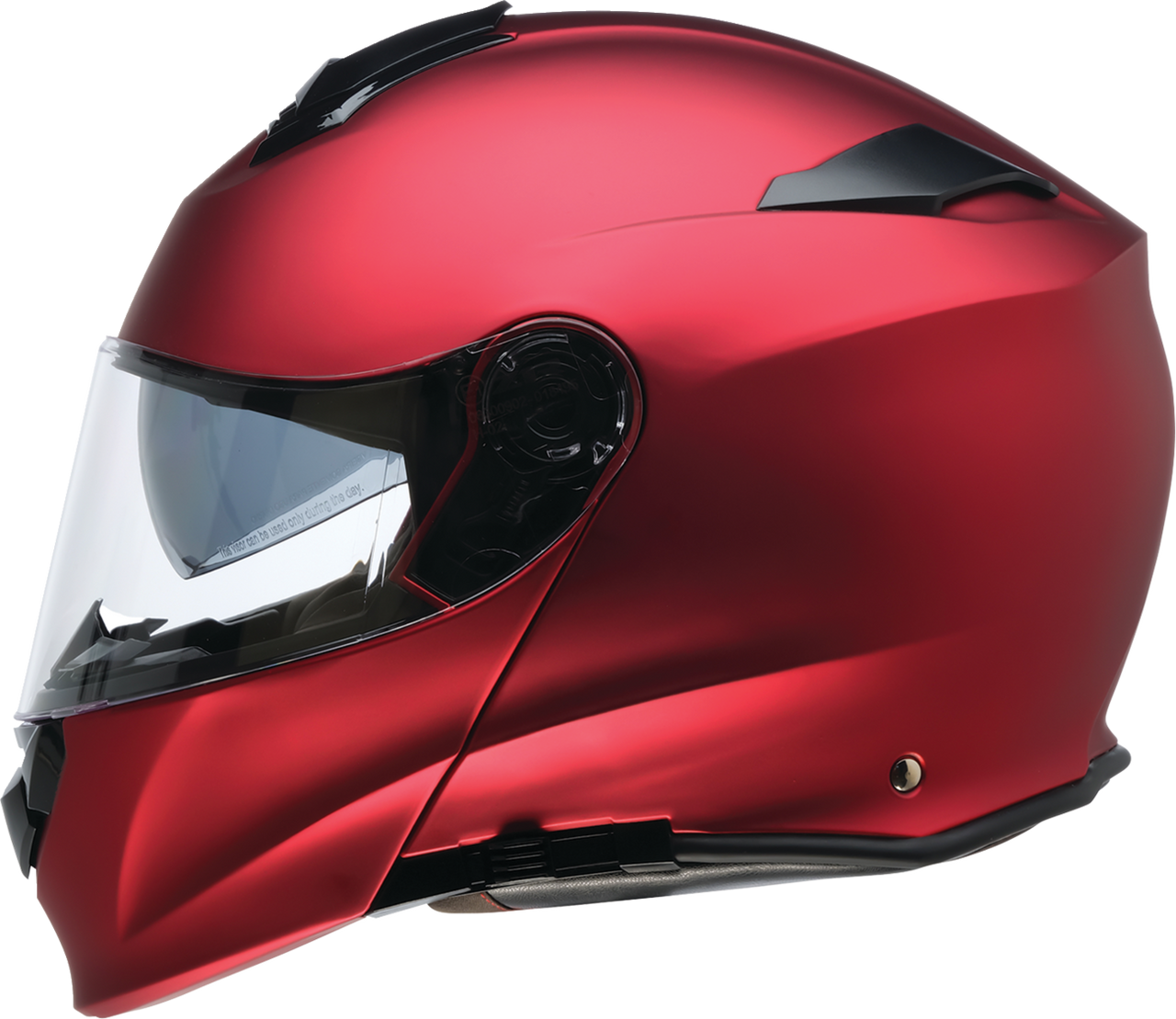 Z1R Solaris 2.0 Satin Modular Helmet - Red - XL - MC Powersports