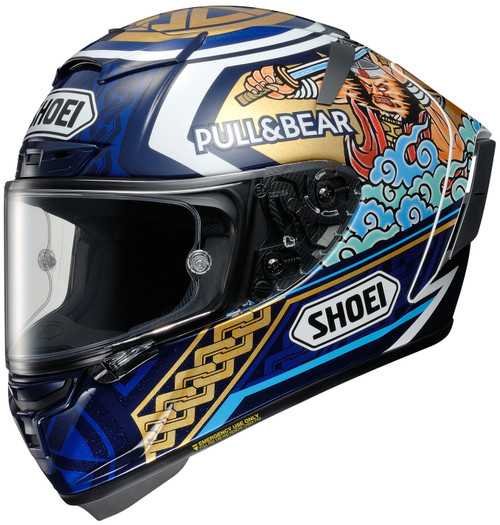 Shoei X-Fourteen (X-14) Mark Marquez Black Concept 2 Full-Face 