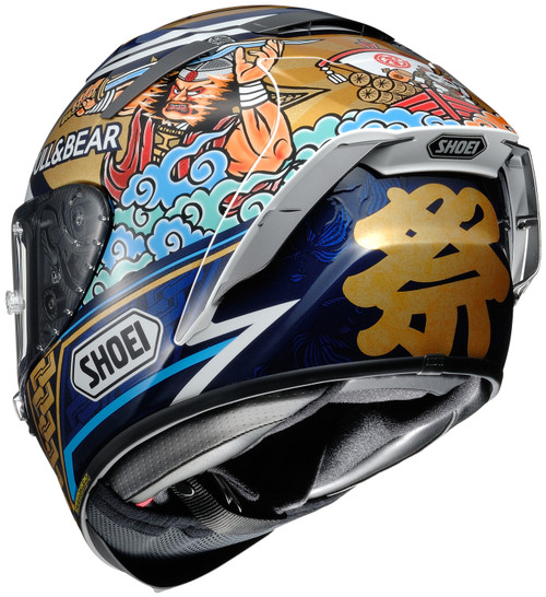 Shoei X-Fourteen (X-14) Mark Marquez Motegi 3 Full-Face Helmet 