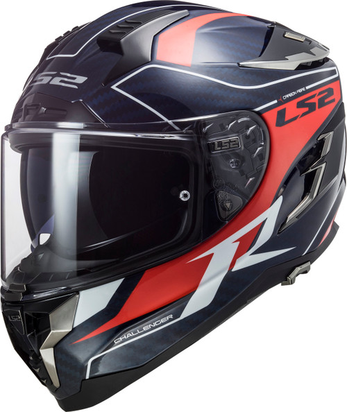 LS2 Challenger Carbon Carver Full-Face Helmet