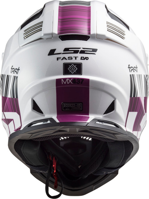 ls2 gate xcode helmet Youth Full Face Bear Rock density EPS all add to the safest MX helmet in its class LS2 Gate II Wash MX