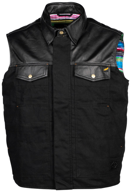 Cortech The Thunderbird Men's Waxed Cotton Riding Vest - MC