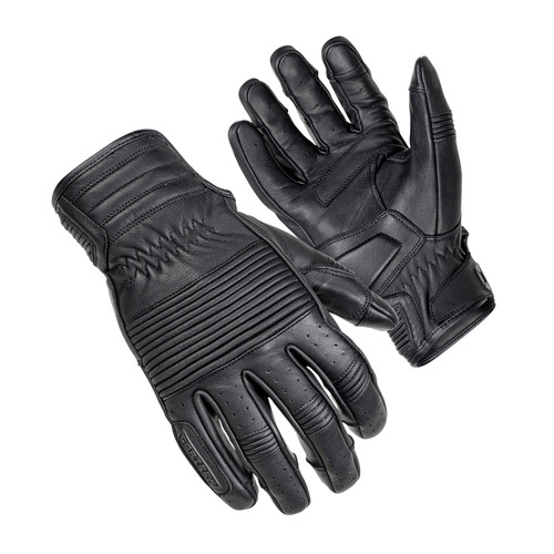 Cortech The Associate Leather Mid-Length Cuff Gloves with Accordion Stretch