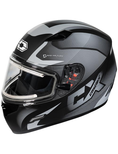 Castle X Mugello Squad Snowmobile Helmet w/Electric Shield