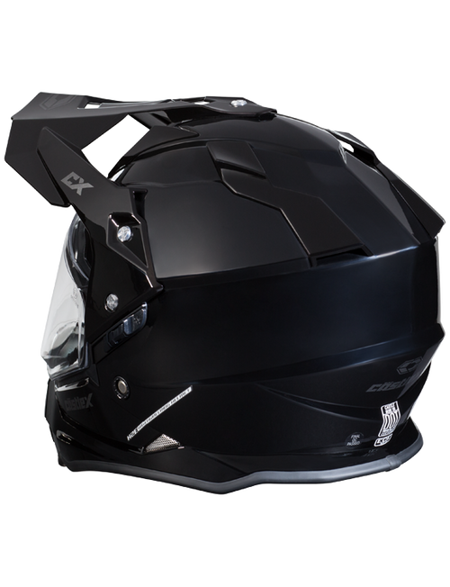 Castle X Mode D/S SV Solid Snowmobile Helmet w/Electric Shield MC
