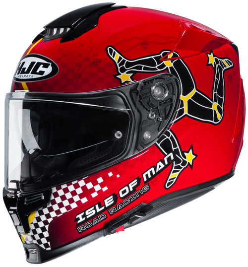 HJC RPHA70 SAMPRA S Motorradhelm – Carbon-Konstruktion Mit Integriertem Sonnenvisier & Pinlock Inklusive