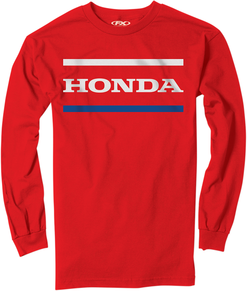 Factory Effex Men's Honda Stripes Long-Sleeve T-Shirt