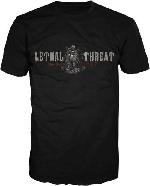 Lethal Threat Men's Live Fast or Die Reaper T-Shirt