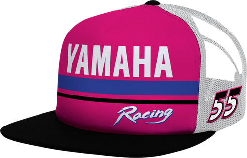 Yamaha Apparel Motorsport Stripe Flat Bill Hat