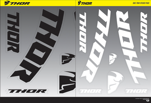 Thor Bike Trim Decal Sheet