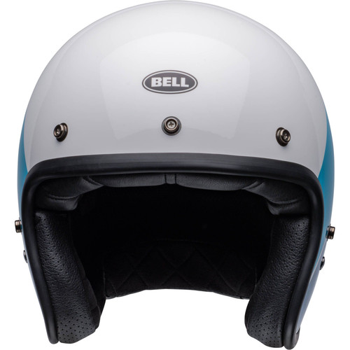 Casco BELL Custom 500 Vertigo talla: M, 57-58cm 950g ABS negro/plata ECE  22.05