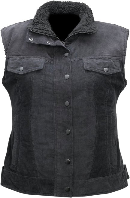 Z1R Ganja Denim Vest - MC Powersports