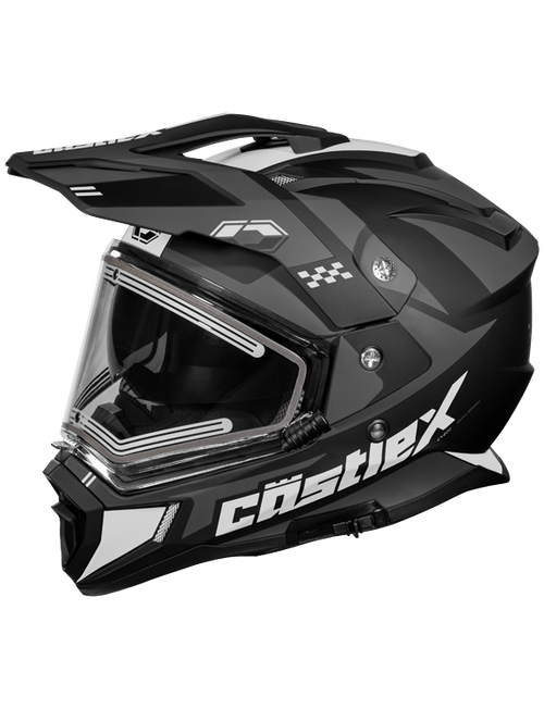 Castle X CX200 D/S Wrath Snowmobile Helmet w/Electric-Lens Shield