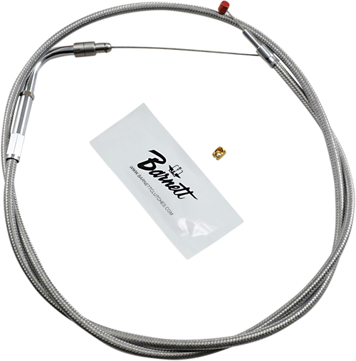 Barnett Clear Coat Throttle Cable - 42-Inch Long - Fits: 1996-2007 Harley-Davidson **SEE LIST** #102-30-30009 **BRAND NEW**