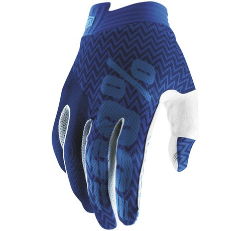 100% Youth iTrack Gloves - YOUTH XL - Blue / Navy **BRAND NEW**