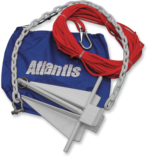 Atlantis Jet Boat Anchor & Bag - 61/2-lb.