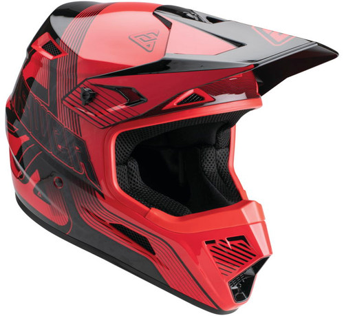 Answer Racing YOUTH AR1 Vendetta Helmet - Red / Black - YOUTH Small **BRAND NEW**