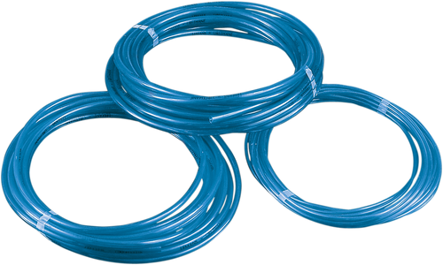 Parts Unlimited Blue Polyurethane Fuel Line - 1/8-inch ID - 100' Length