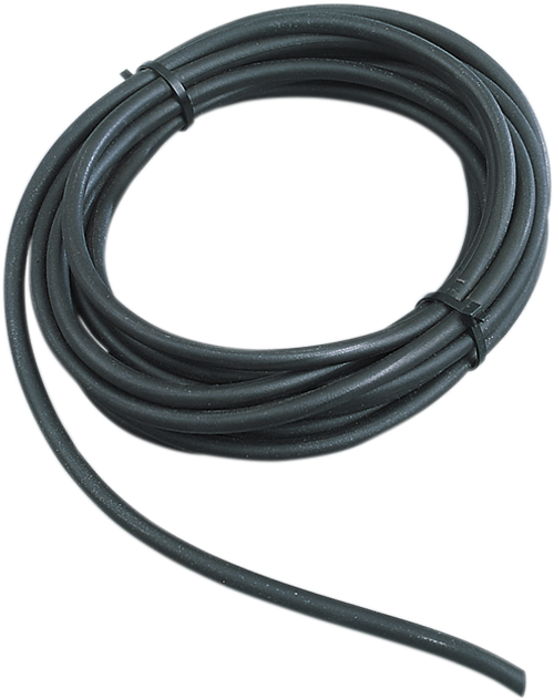 Emgo Universal Oil/Fuel Line - Black - 3/8-inch ID - 25' Length