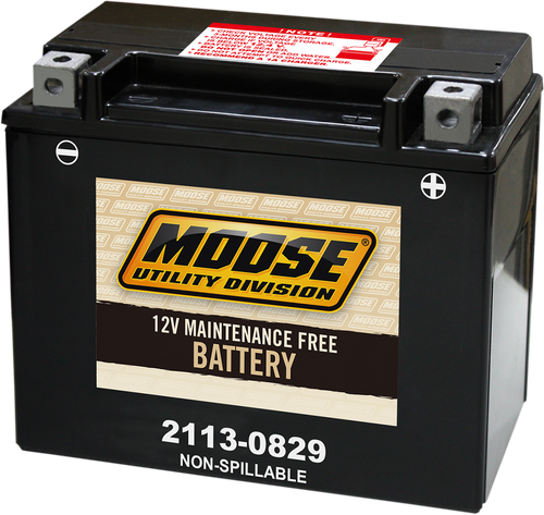 Moose Utility Factory-Activated AGM Maintenance-Free Battery