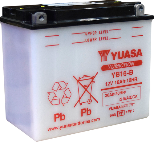 Yuasa Yumicron Battery 12V - YB16-B