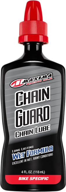 Maxima Racing Oil Synthetic Chain  Guard - Wet - 4 U.S. fl oz.