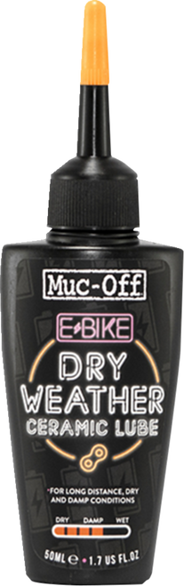 Muc-Off Ebike Dry Chain Lube - 1.7 U.S. fl oz.