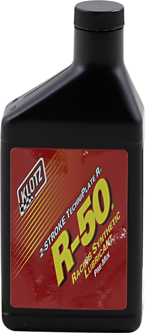 Klotz R-50 Racing TechniPlate Synthetic 2-Stroke Premix Oil