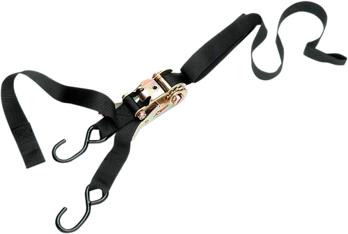 Parts Unlimited Heavy-Duty 1-inch Ratchet Tied Down with Built-In Assist
