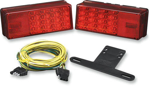 Wesbar Waterproof LED Low Profile Taillight Kit — Rear/Right