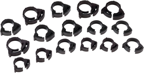 Motion Pro Nylon Ratchet Clamps - 16-Pieces