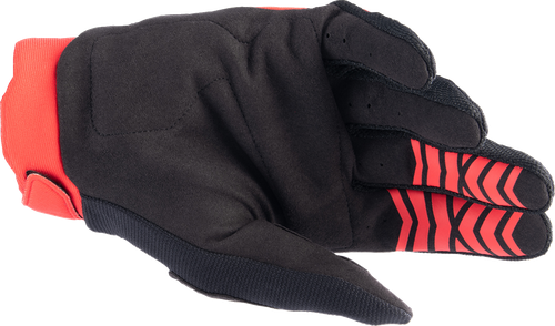 Alpinestars Honda Full Bore Handschuhe S – Mit Stretchgewebe & Synthetischem Wildleder Für Motorradfahrer