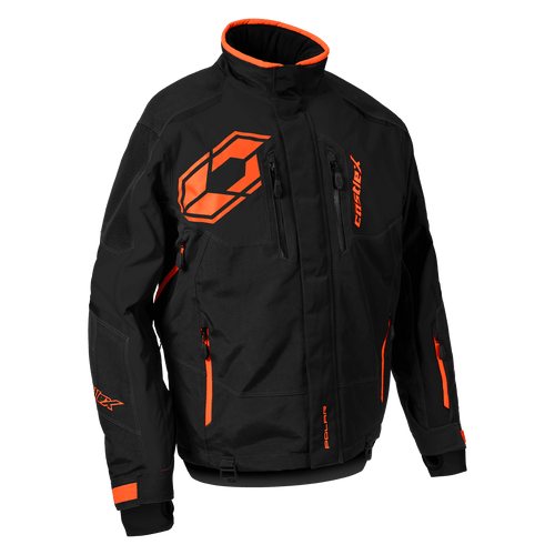 Castle X Men's Polar Jacket - Black / Orange